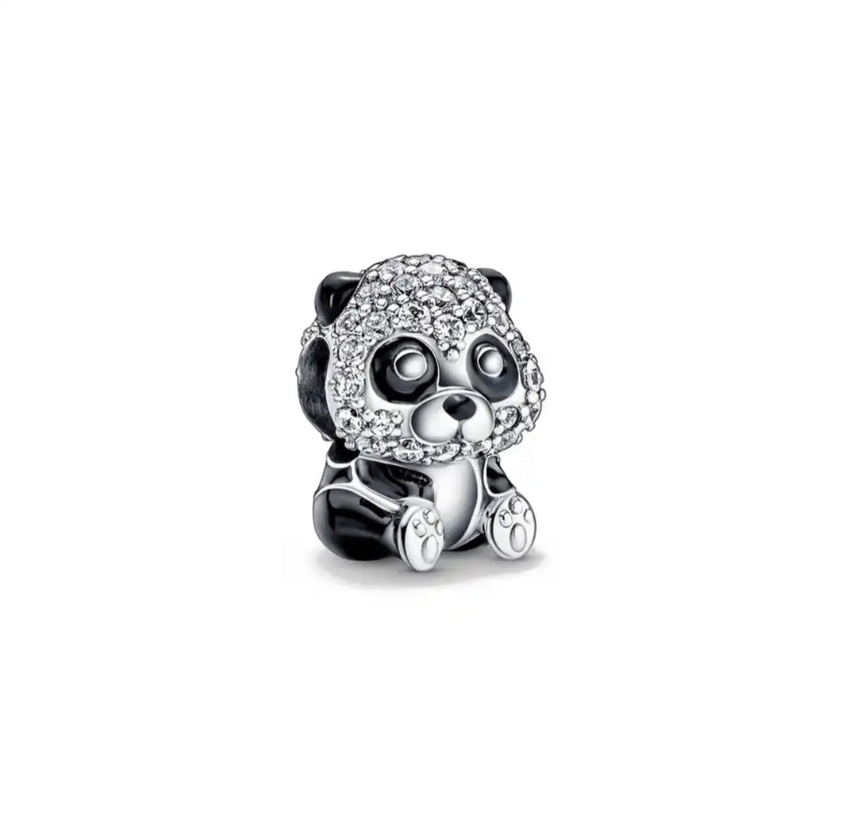 Mini Panda Charm 925