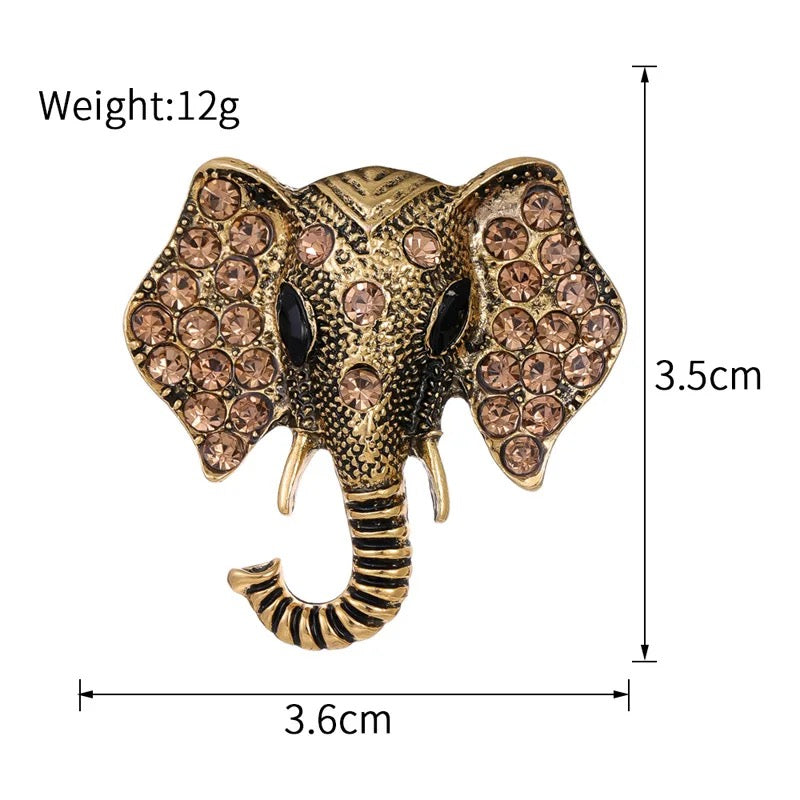 Elephant Elegance - Gold