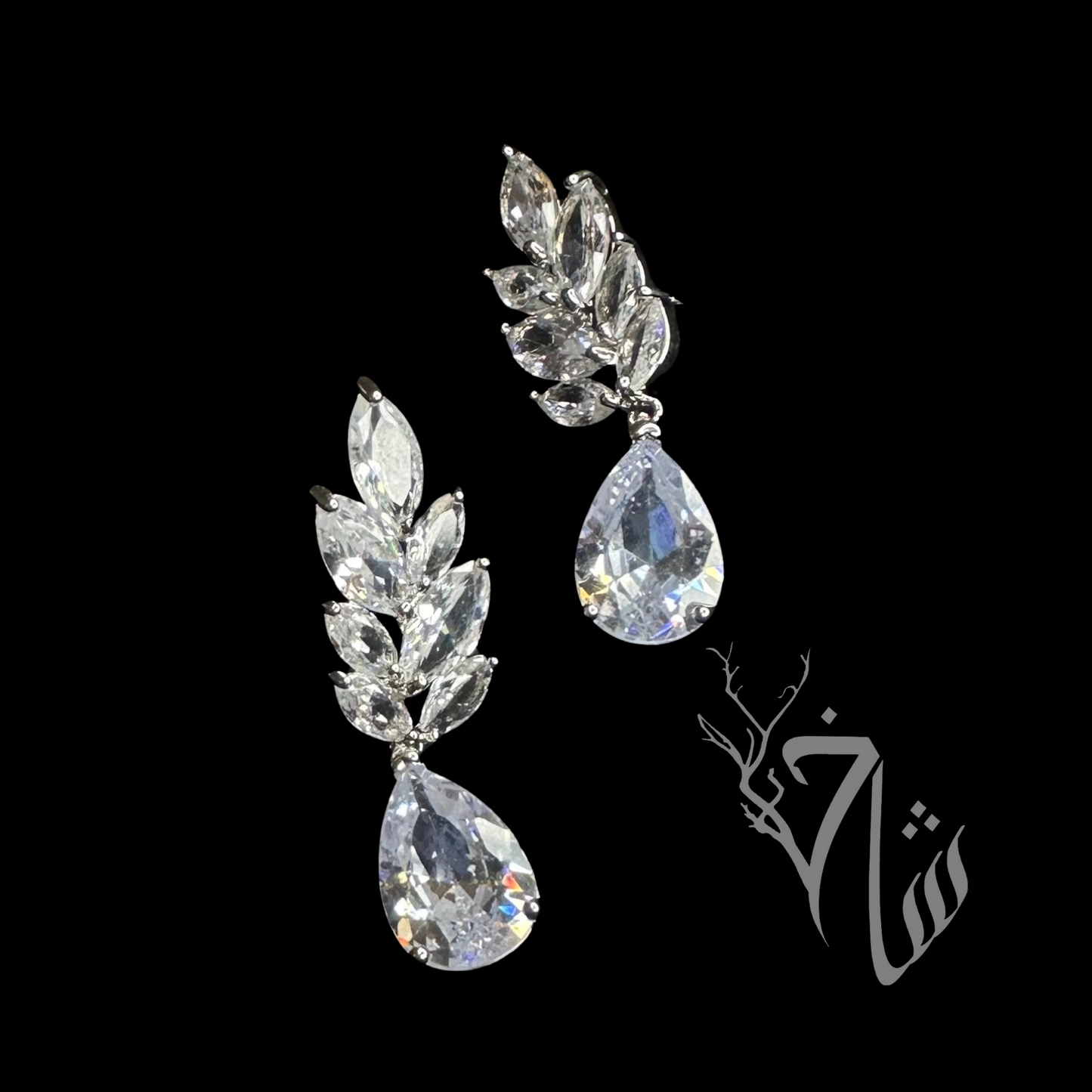 Marquise Zircon Earrings