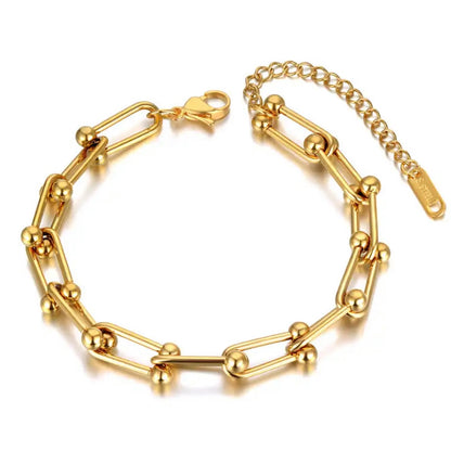 Tiffany Link Gold Bracelet