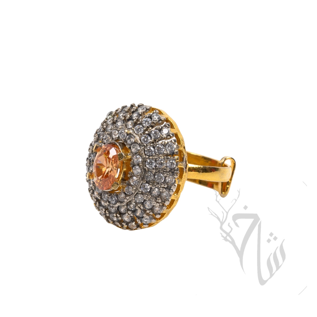 Lavaliere Topaz Ring