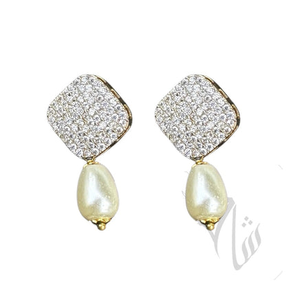 Pearl Zirconia - pure silver