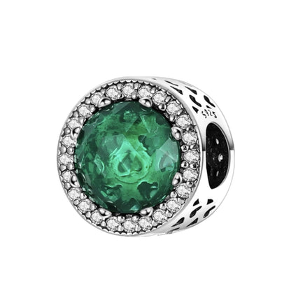 Emerald Stone Charm 925