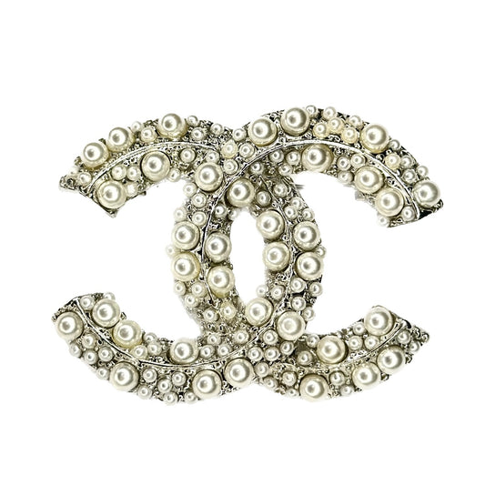 Pearl Chanel Brooch