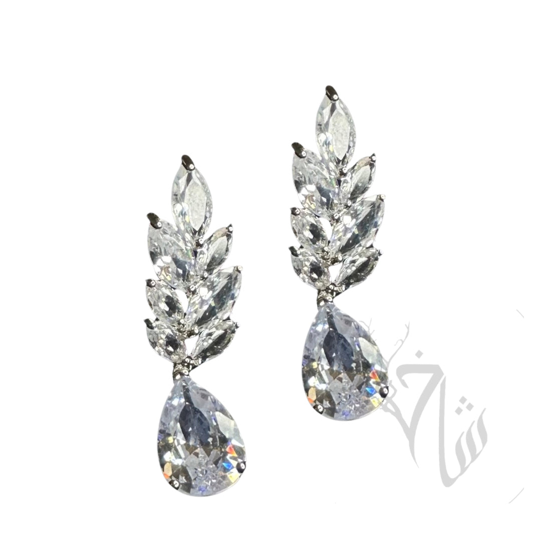 Marquise Zircon Earrings