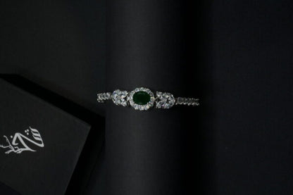 Princess Emerald Zirconia Bracelet