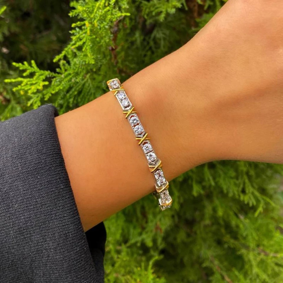 Tiffany Zircon Bracelet - 19cm