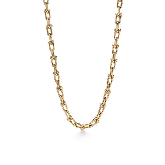 Tiffany Link Gold Necklace