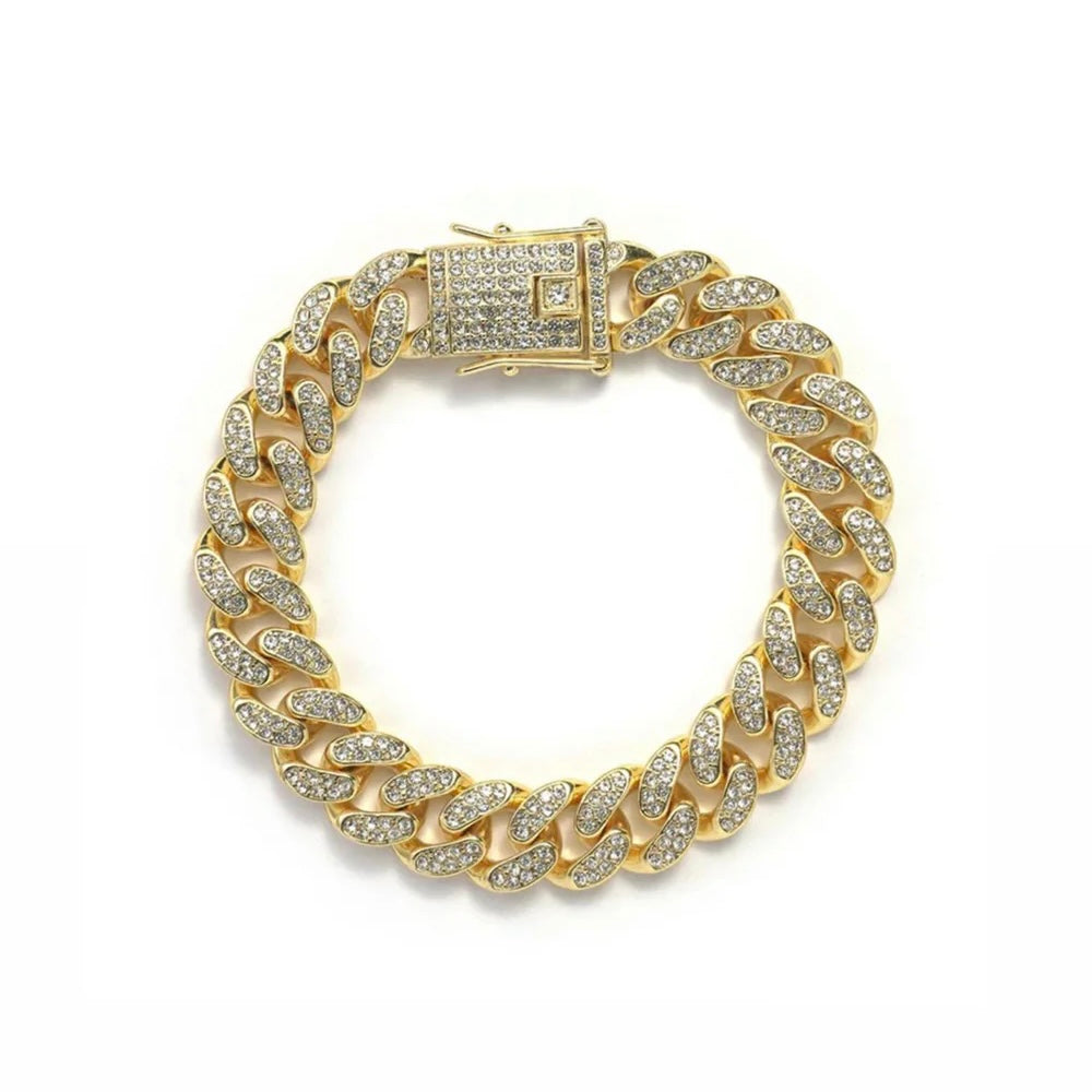 Iced Gold Bracelet