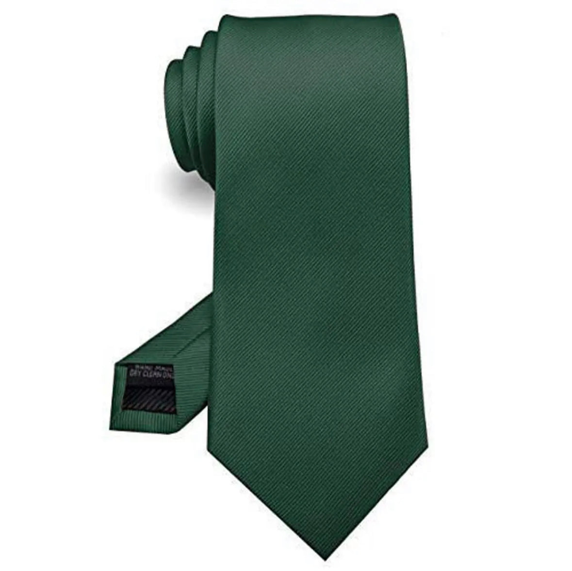 Plain Dark Green Tie