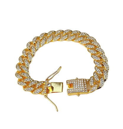 Iced Gold Bracelet