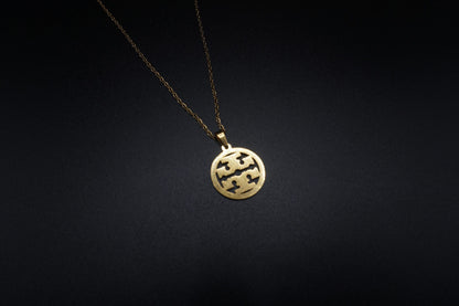 Tory Burch Logo Pendant