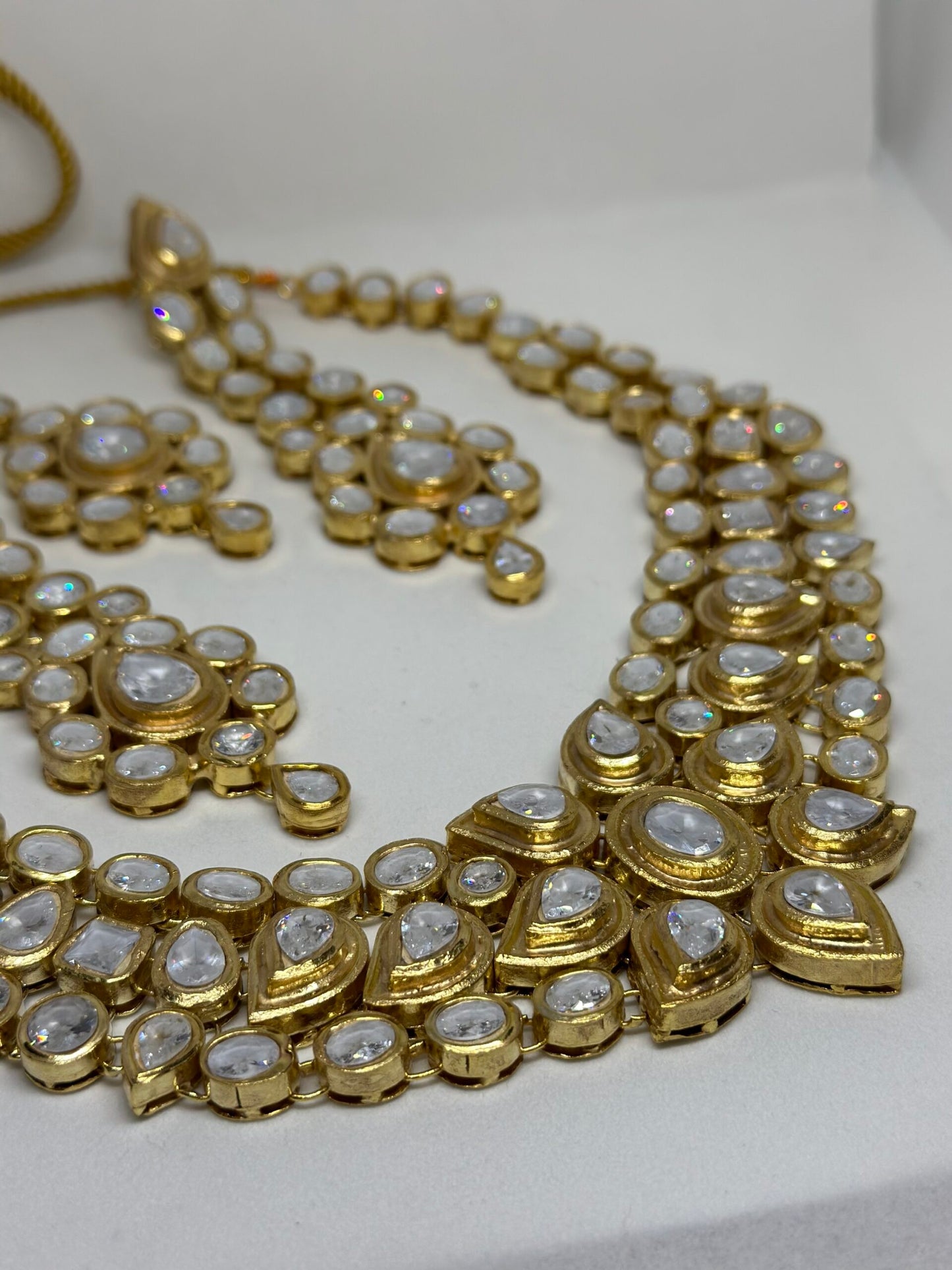 Polki Kundan Necklace Set